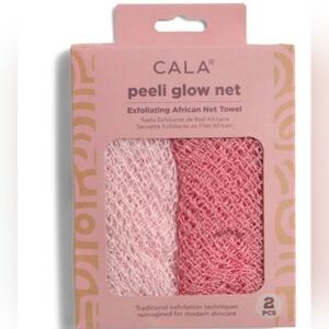 CALA 2pc exfoliating african net towels